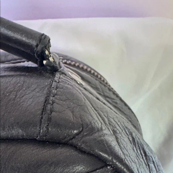 Frye Logan Black Leather Backpack - Picture 7 of 13